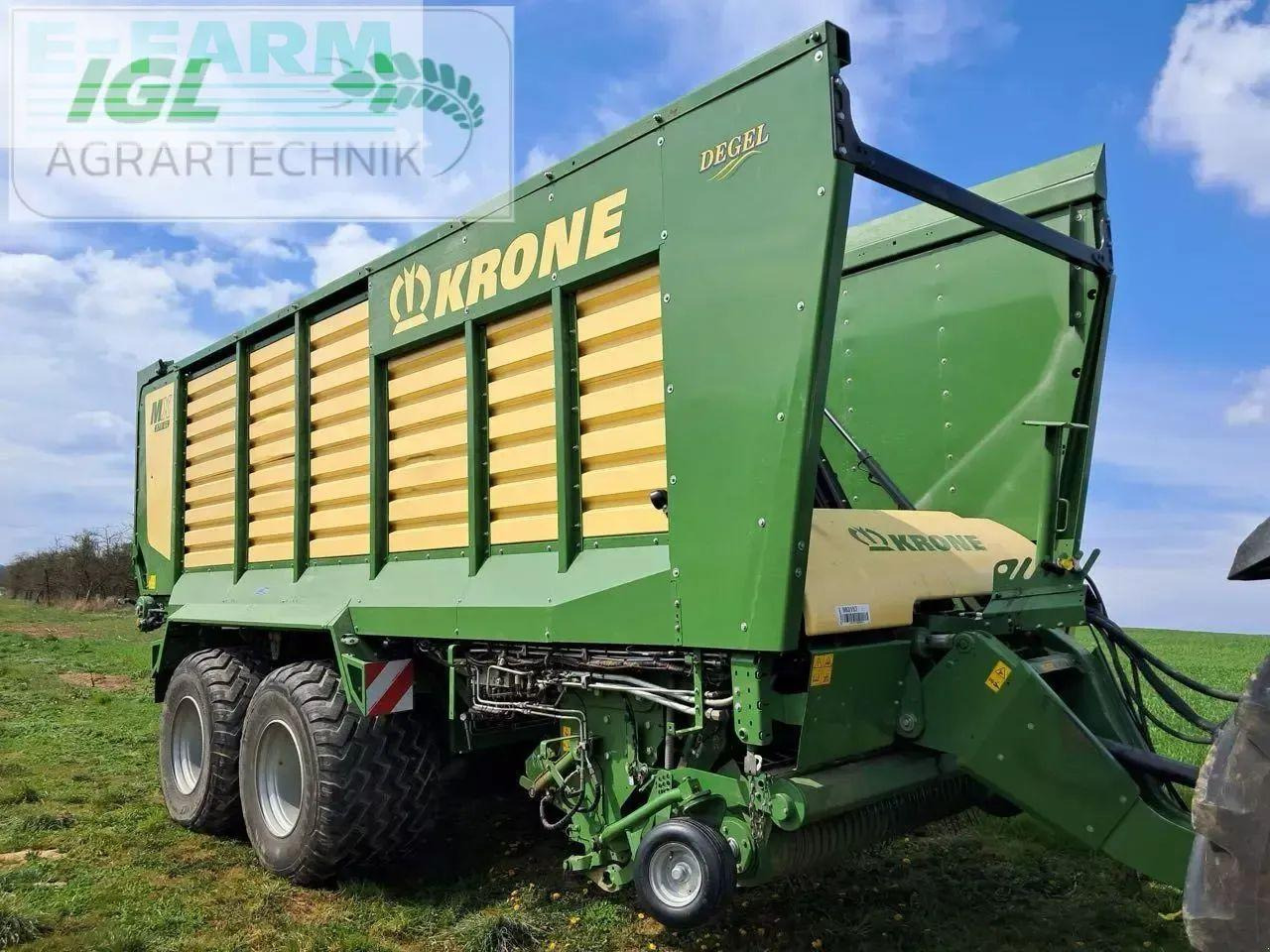 Krone mx 370 gl - Самозагружающийся прицеп: фото 1 Krone mx 370 gl - Самозагружающийся прицеп: фото 1