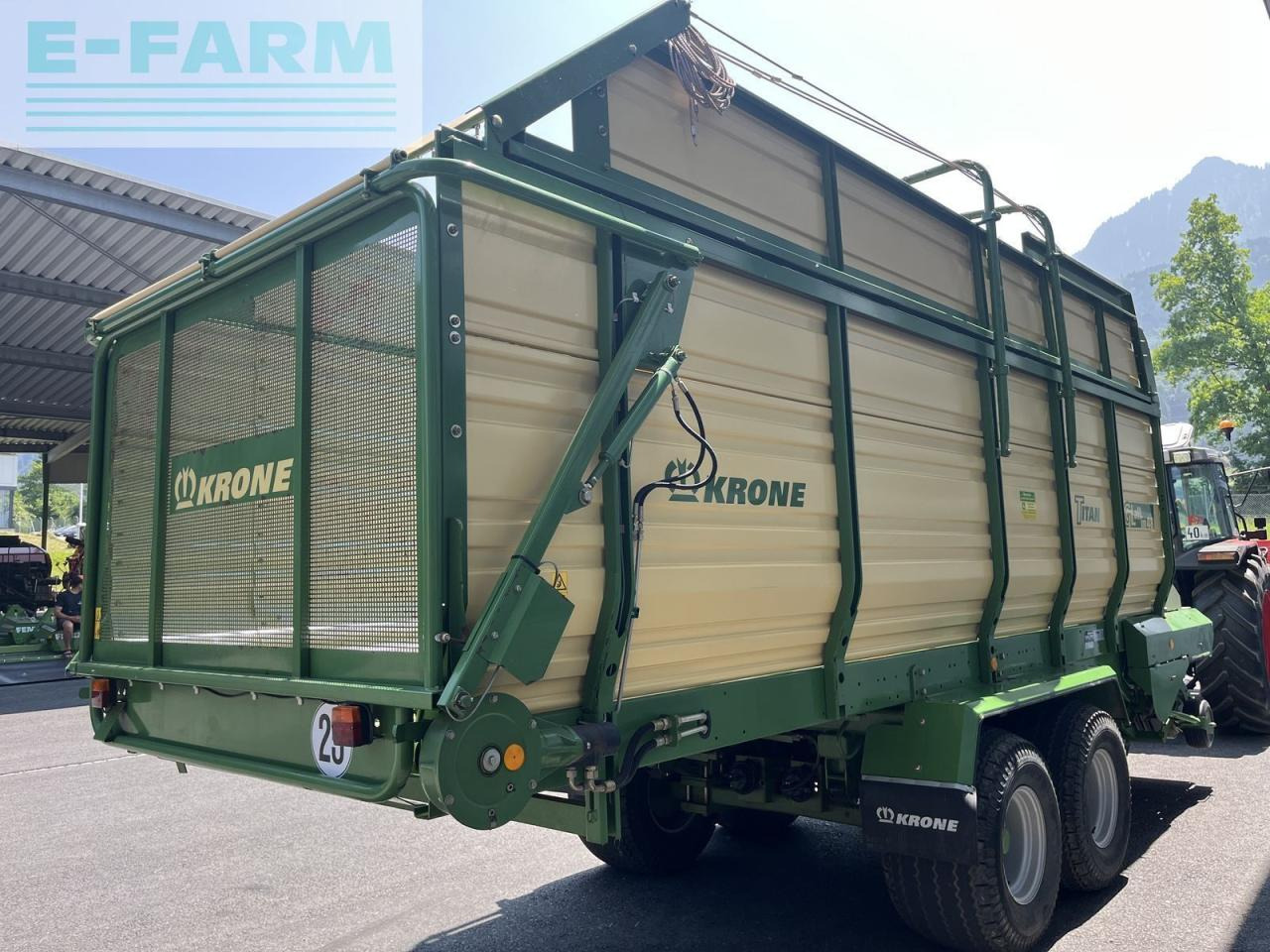 Krone titan 6-48 gl all in - Сельскохозяйственный прицеп-самосвал: фото 5 Krone titan 6-48 gl all in - Сельскохозяйственный прицеп-самосвал: фото 5