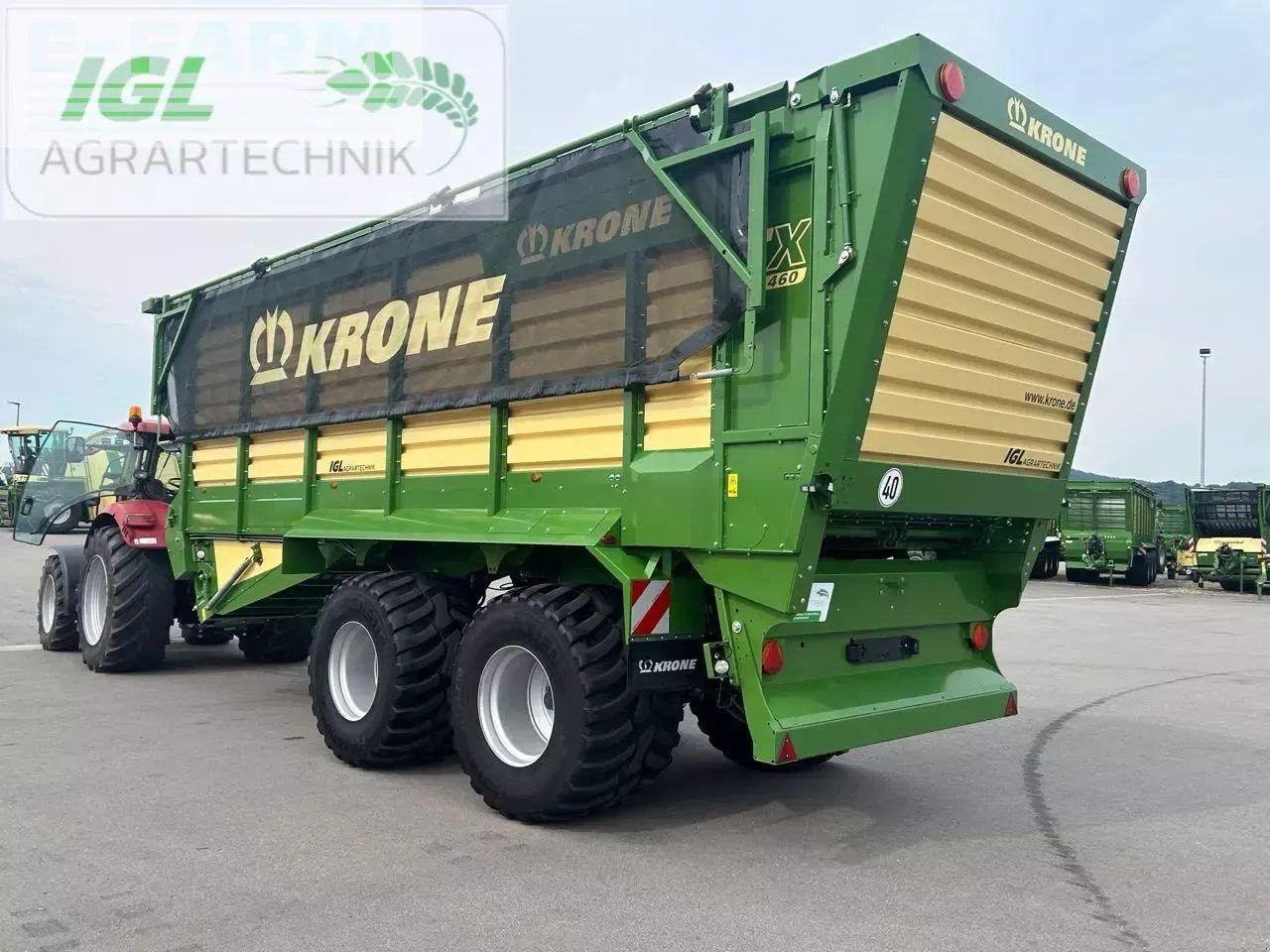 Krone tx 460 - Сельскохозяйственный прицеп-самосвал: фото 3 Krone tx 460 - Сельскохозяйственный прицеп-самосвал: фото 3