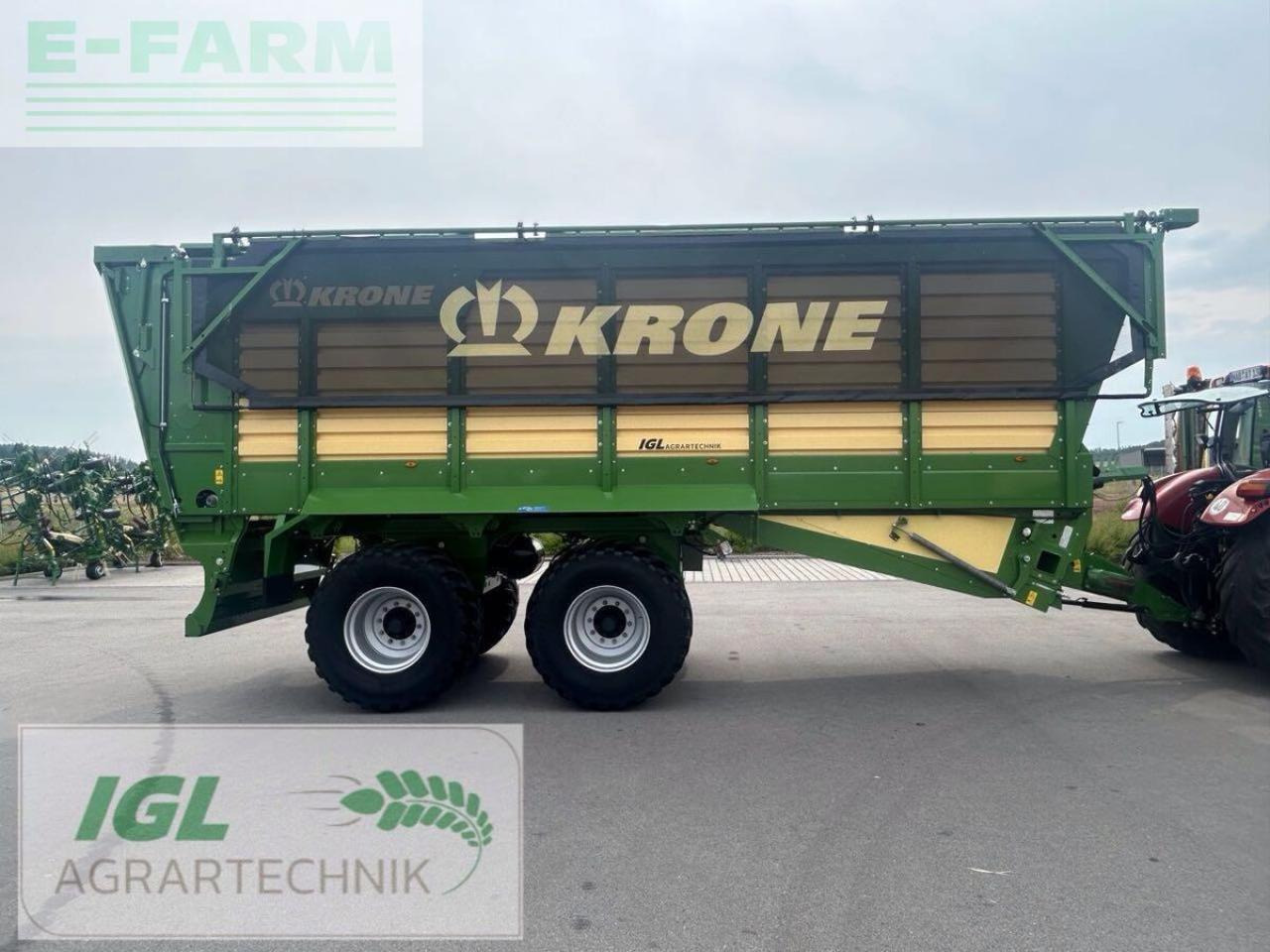 Krone tx 460 - Сельскохозяйственный прицеп-самосвал: фото 5 Krone tx 460 - Сельскохозяйственный прицеп-самосвал: фото 5