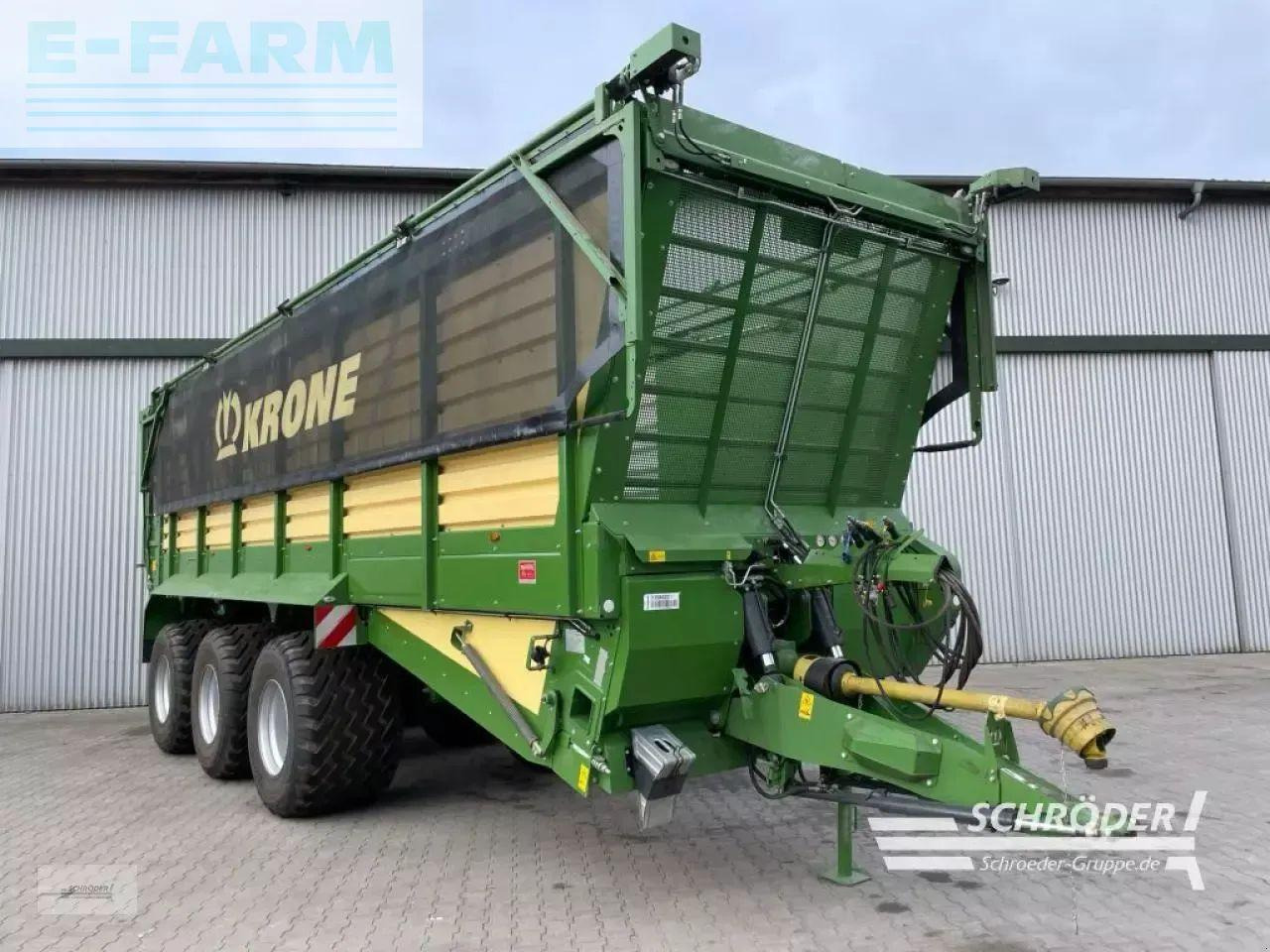 Krone tx 560 | waage + laderaumabdeckung - Сельскохозяйственный прицеп-самосвал: фото 1 Krone tx 560 | waage + laderaumabdeckung - Сельскохозяйственный прицеп-самосвал: фото 1