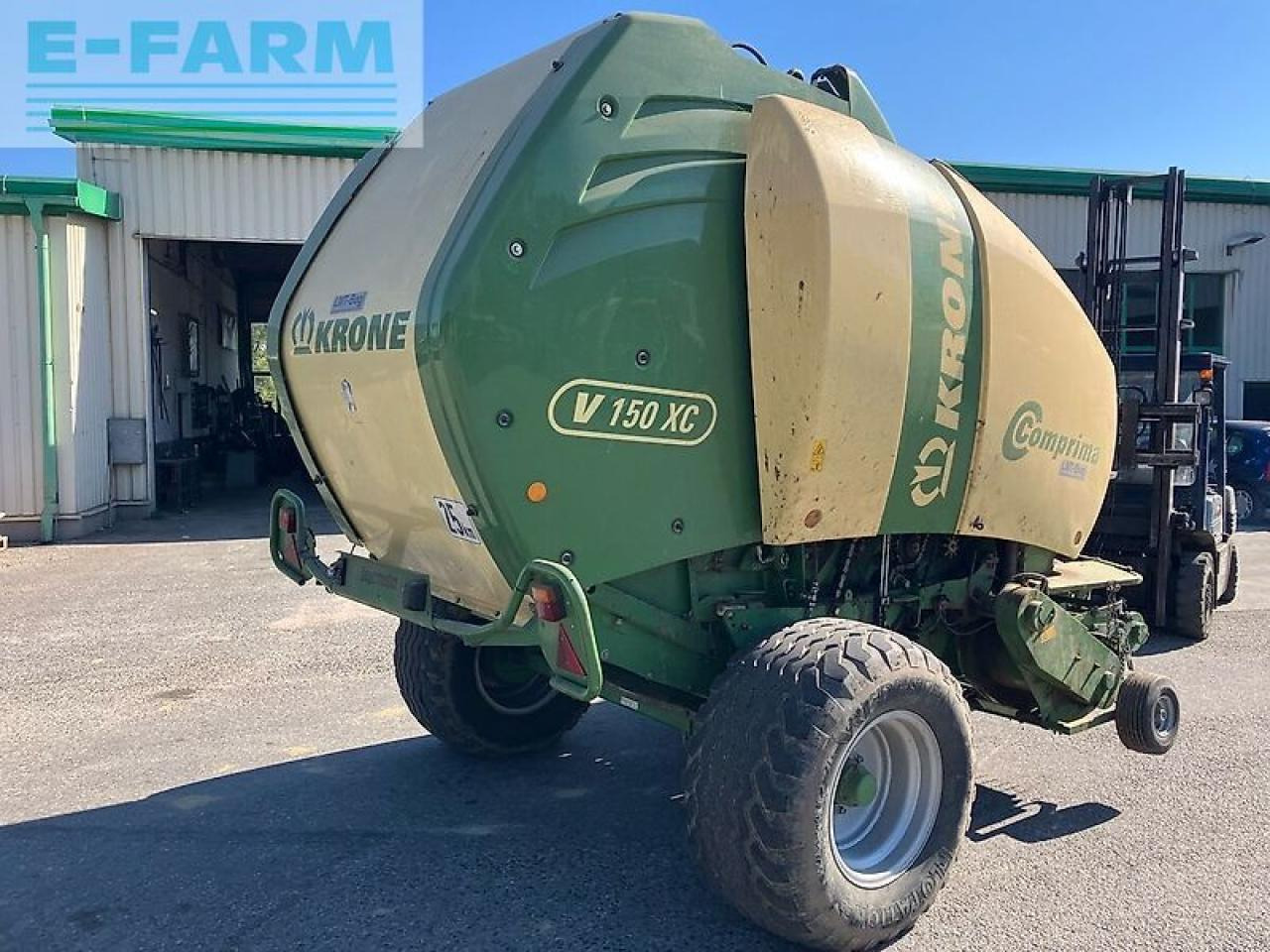 Krone v 150 xc - Пресс-подборщик тюковый: фото 5 Krone v 150 xc - Пресс-подборщик тюковый: фото 5