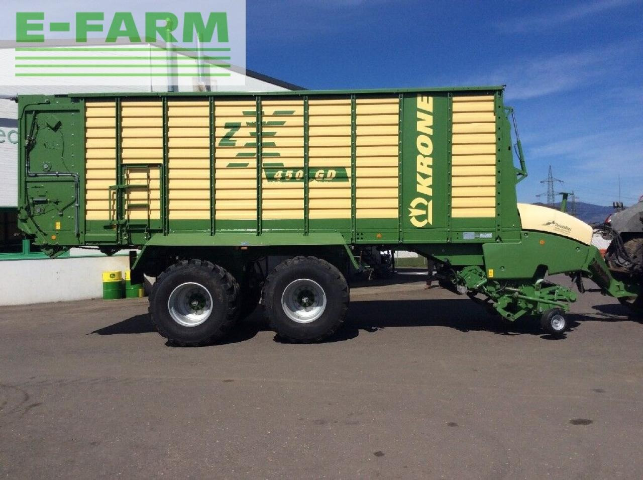 Krone zx 450 gd - Сельскохозяйственный прицеп-самосвал: фото 2 Krone zx 450 gd - Сельскохозяйственный прицеп-самосвал: фото 2