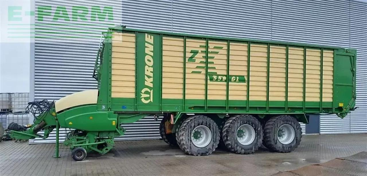 Krone zx 550 gl - Самозагружающийся прицеп: фото 1 Krone zx 550 gl - Самозагружающийся прицеп: фото 1