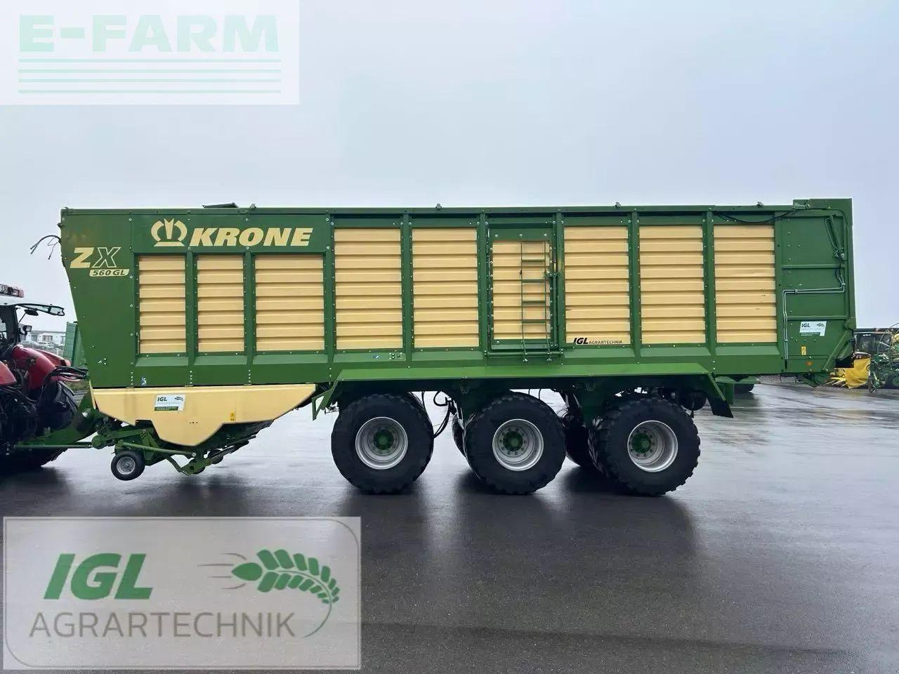 Krone zx 560 gl - Самозагружающийся прицеп: фото 3 Krone zx 560 gl - Самозагружающийся прицеп: фото 3