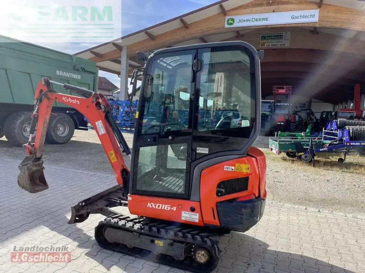 Мини-экскаватор Kubota kx016-4: фото 16
