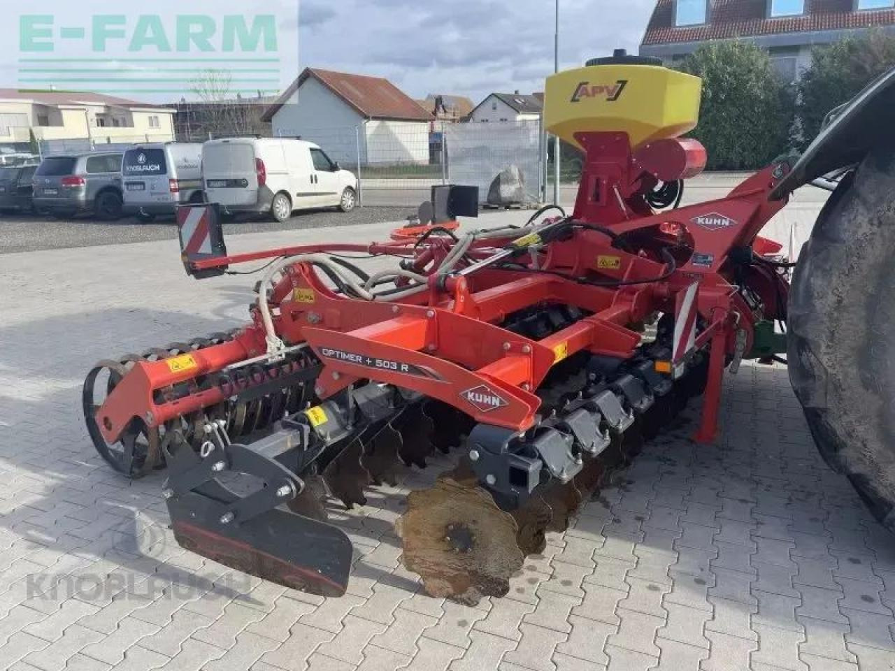 Kuhn optimer + 503r - Дисковая борона: фото 1 Kuhn optimer + 503r - Дисковая борона: фото 1