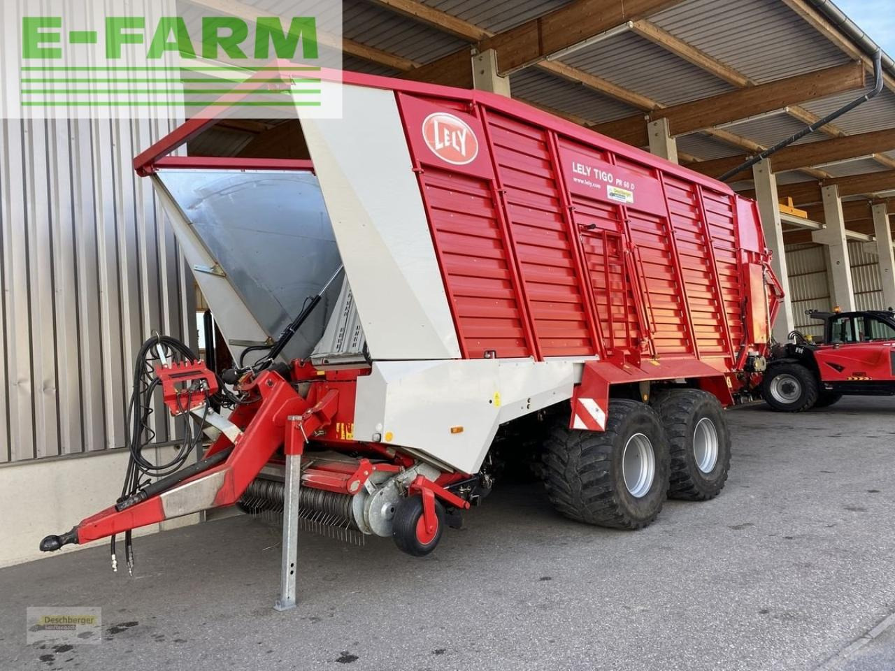Lely tigo pr 60 d - Самозагружающийся прицеп: фото 1 Lely tigo pr 60 d - Самозагружающийся прицеп: фото 1