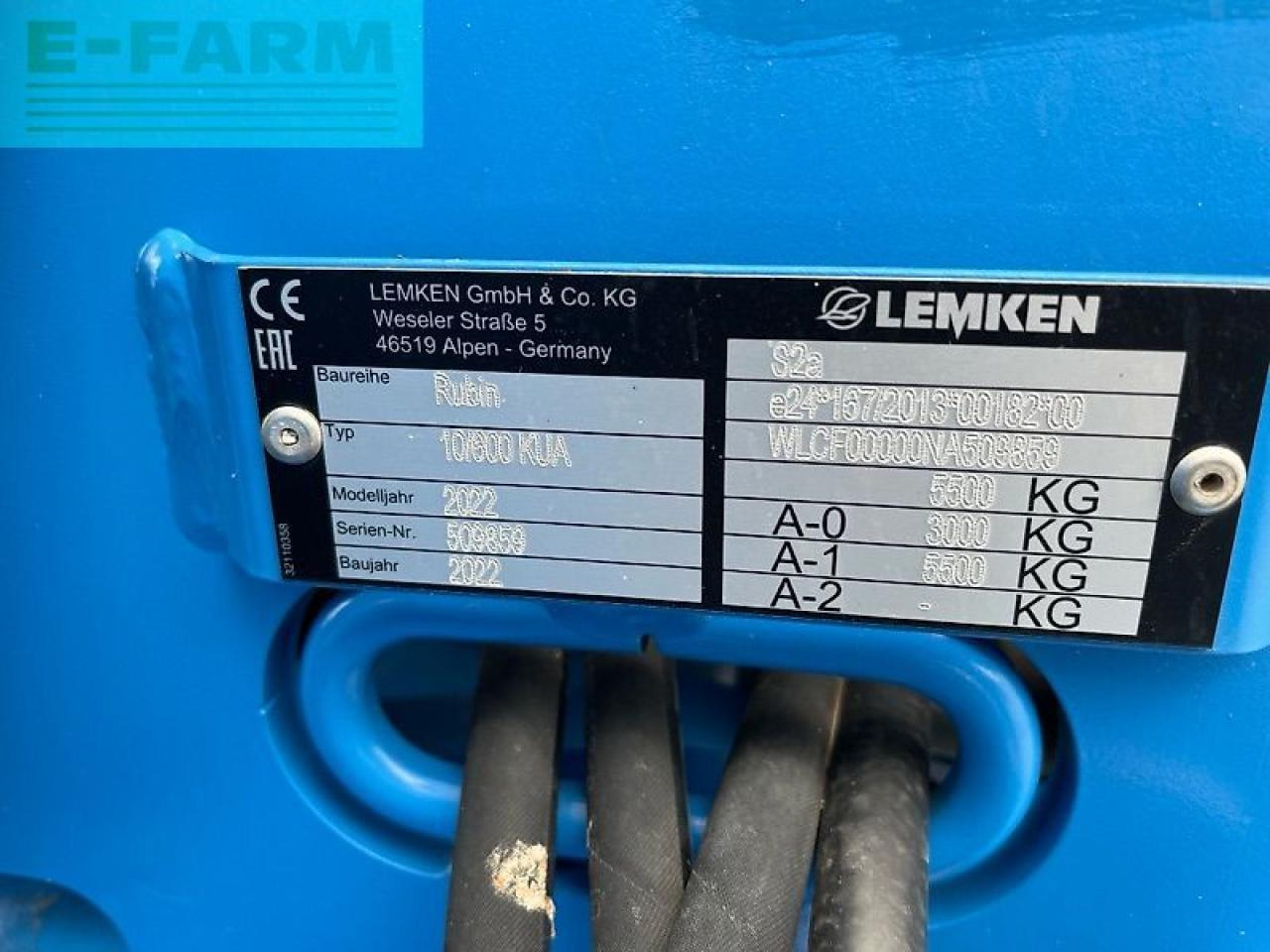 Lemken rubin 10/600 kua - Дисковая борона: фото 4 Lemken rubin 10/600 kua - Дисковая борона: фото 4