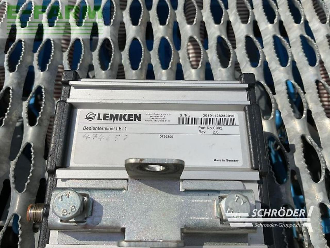 Lemken zirkon 8/300 + saphir 7/300-ds 125 - Сеялка: фото 2 Lemken zirkon 8/300 + saphir 7/300-ds 125 - Сеялка: фото 2