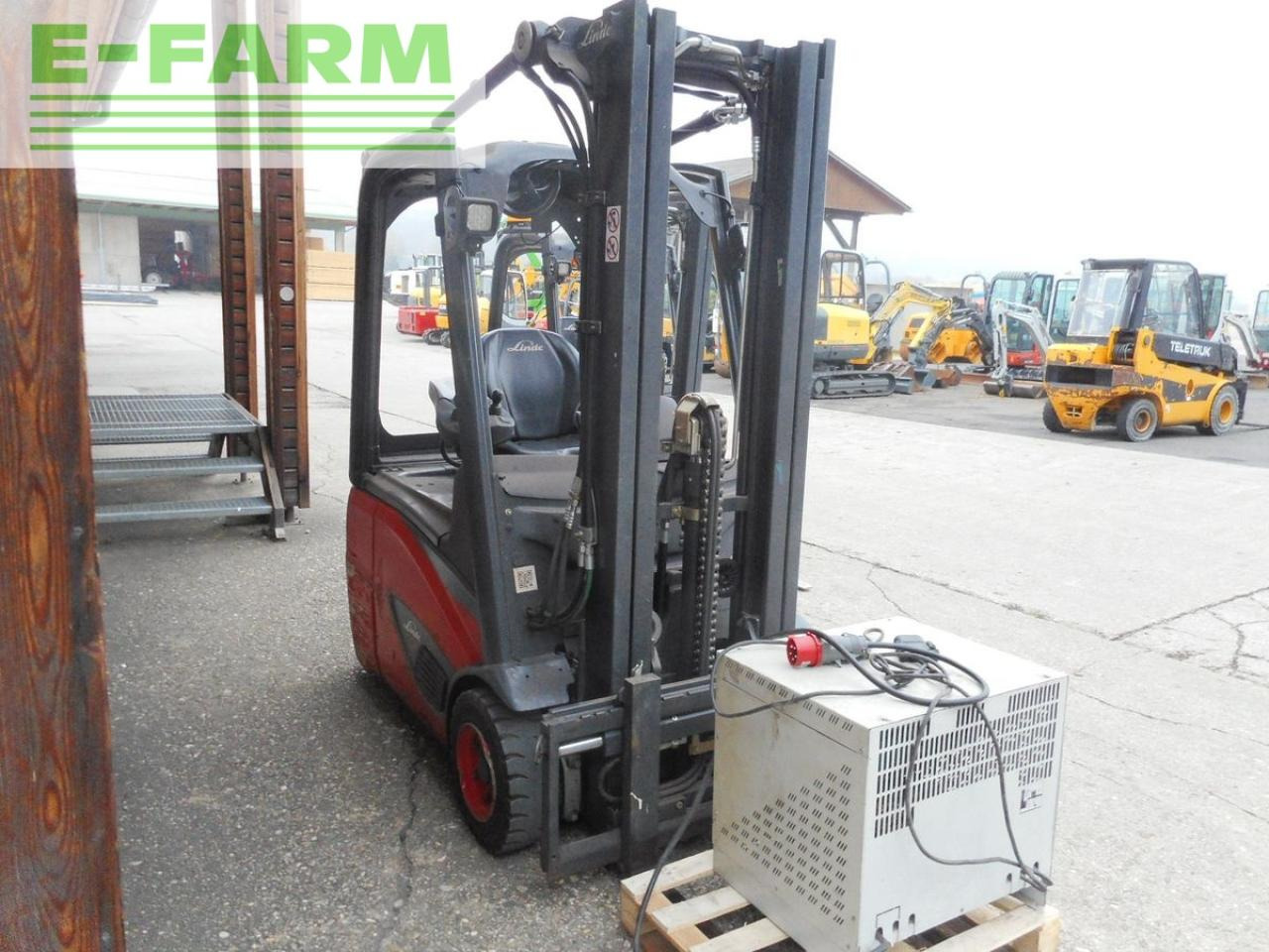 Linde 2 stk e16c-02 evo triplex 4,62 meter !! - Вилочный погрузчик: фото 4 Linde 2 stk e16c-02 evo triplex 4,62 meter !! - Вилочный погрузчик: фото 4