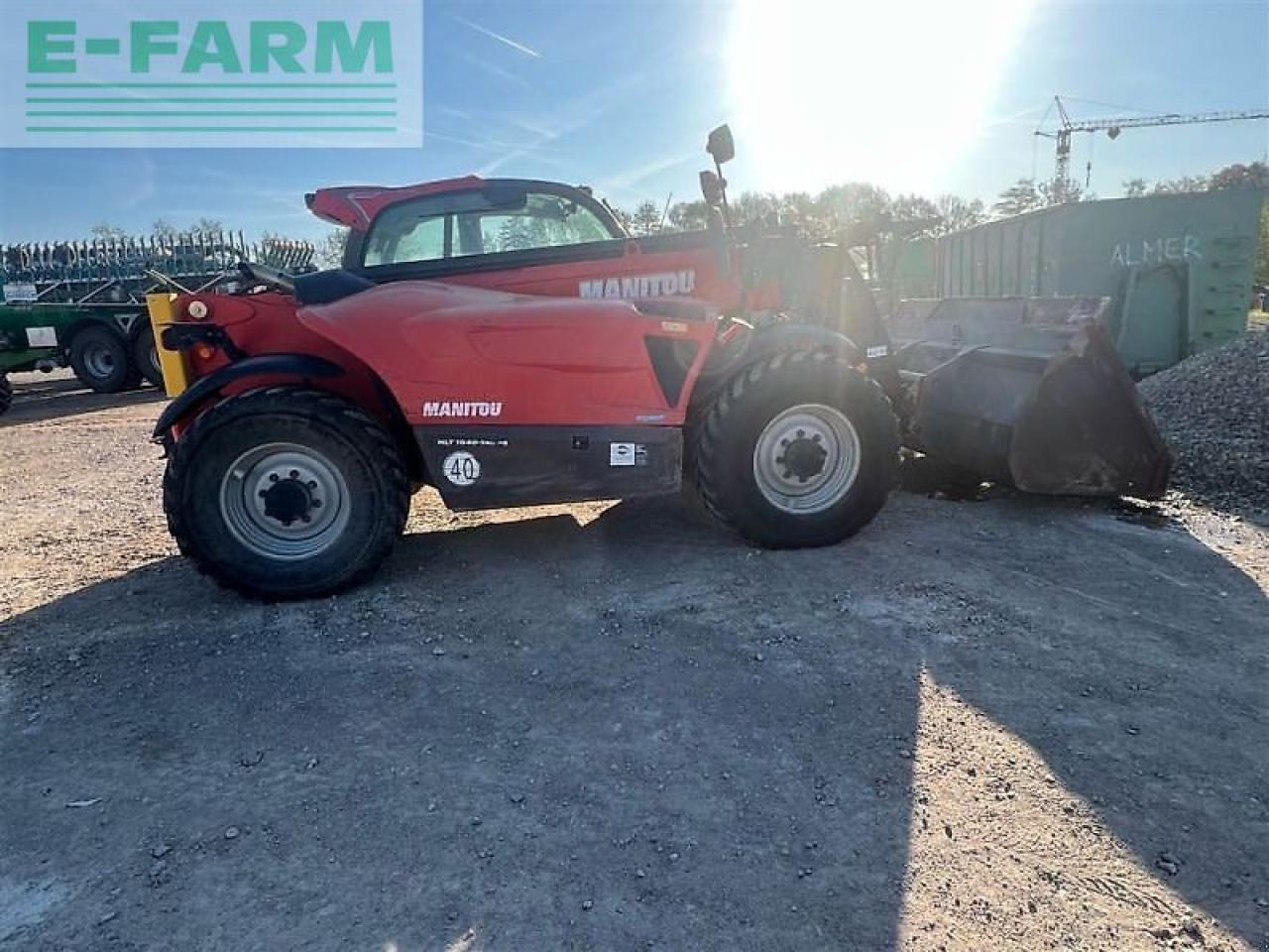 Manitou mlt 1040 - Телескопический погрузчик: фото 3 Manitou mlt 1040 - Телескопический погрузчик: фото 3