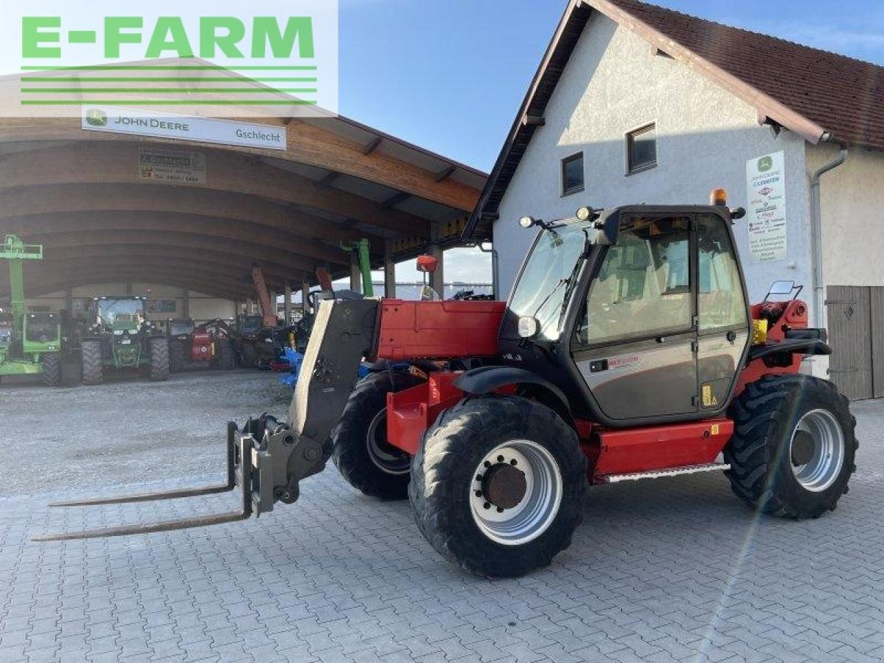 Manitou mlt 845 h classic - Телескопический погрузчик: фото 1 Manitou mlt 845 h classic - Телескопический погрузчик: фото 1