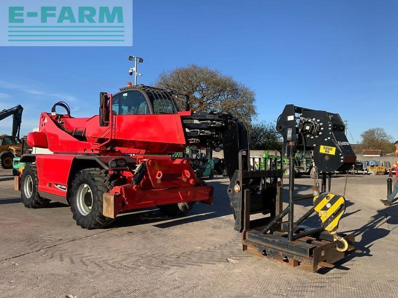 Телескопический погрузчик Manitou mrt 2550+ privilege roto telehandler (st25109): фото 12 Телескопический погрузчик Manitou mrt 2550+ privilege roto telehandler (st25109): фото 12