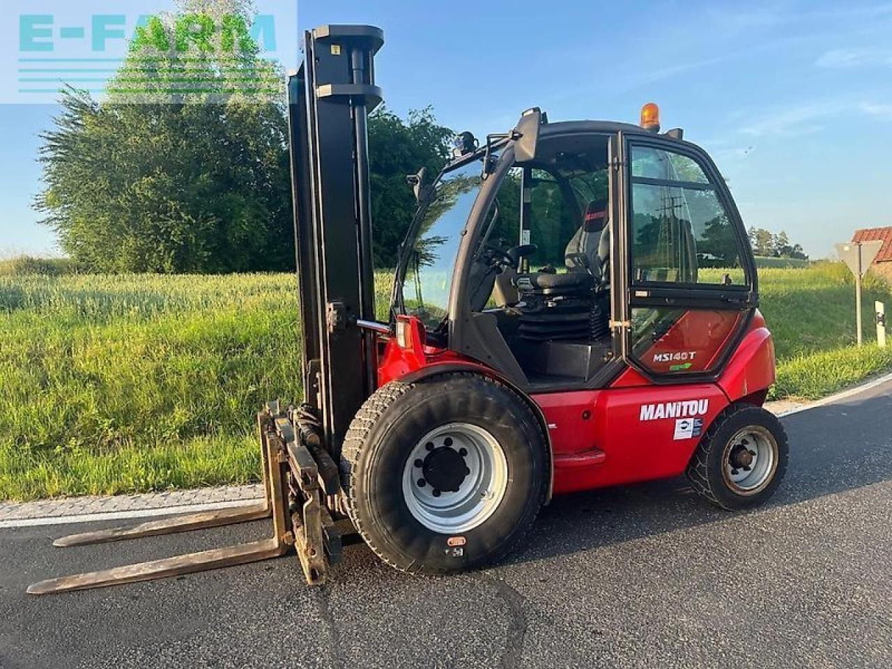 Manitou msi 40 t geländestapler mit kaup zinkenverstellgerät 4,8 t - Вилочный погрузчик: фото 4 Manitou msi 40 t geländestapler mit kaup zinkenverstellgerät 4,8 t - Вилочный погрузчик: фото 4