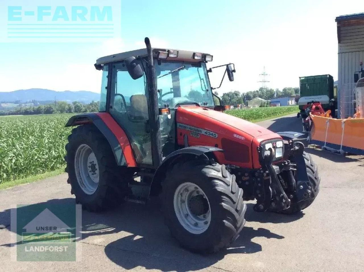 Massey Ferguson 4345 - Трактор: фото 4 Massey Ferguson 4345 - Трактор: фото 4