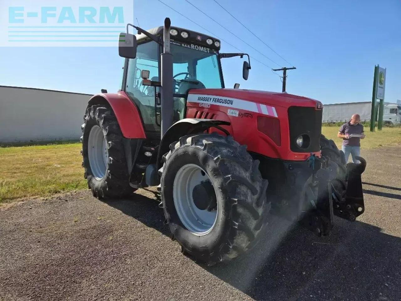 Massey Ferguson 6480 dyna 6 - Трактор: фото 5 Massey Ferguson 6480 dyna 6 - Трактор: фото 5