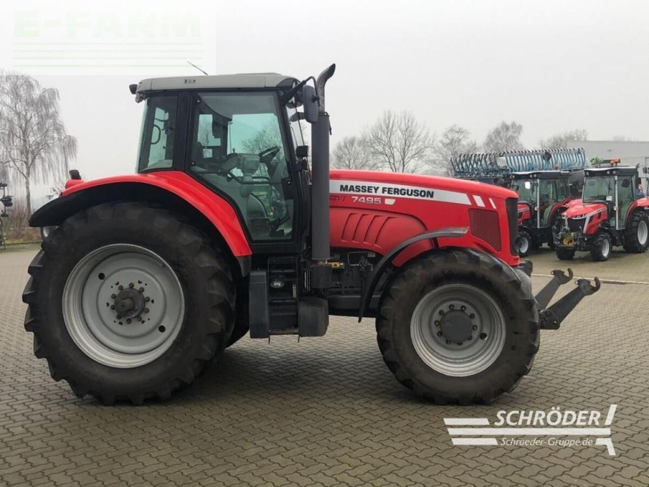 Massey Ferguson 7495 dyna-vt - Трактор: фото 3 Massey Ferguson 7495 dyna-vt - Трактор: фото 3