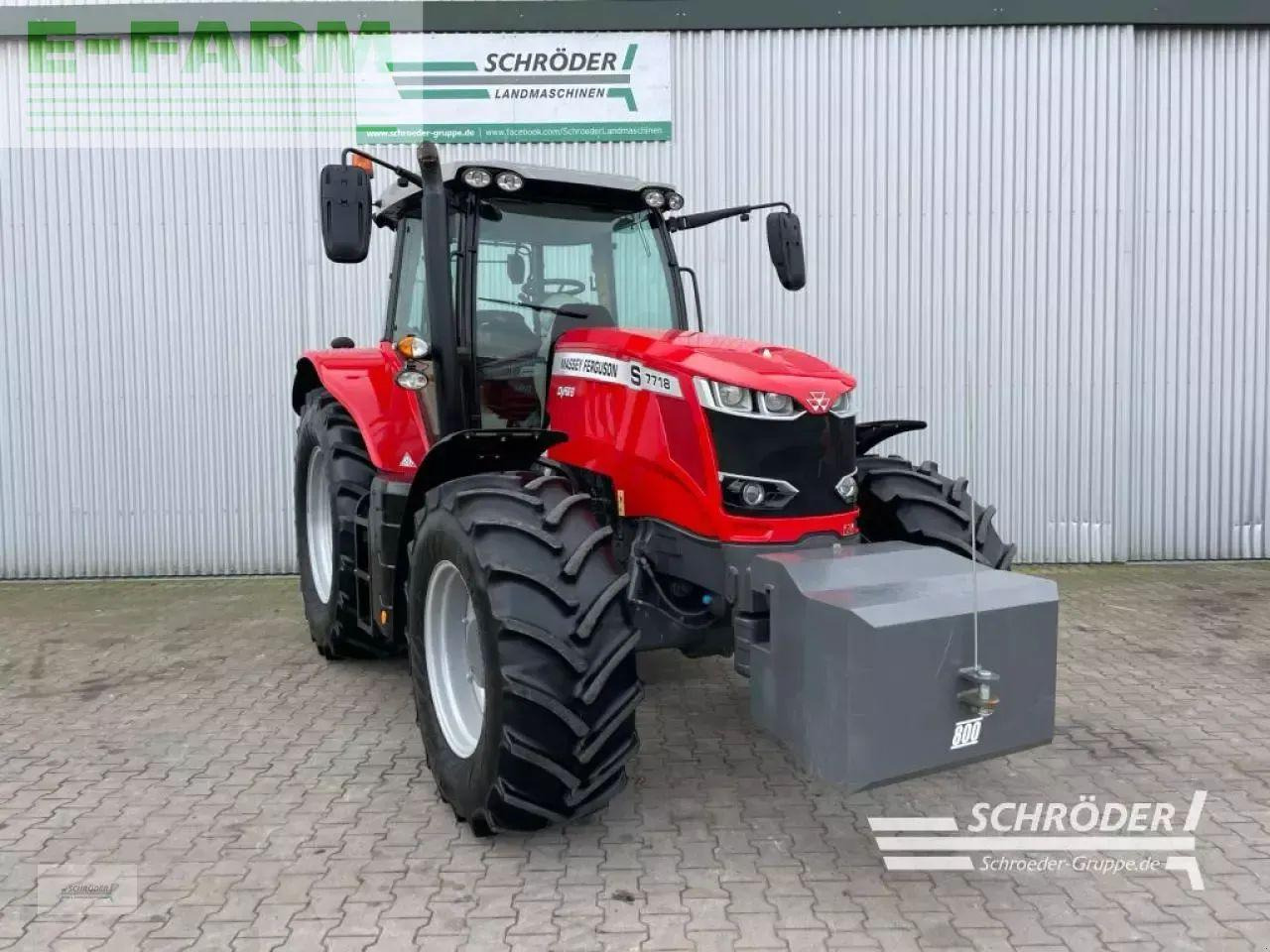 Massey Ferguson 7718 s dyna-6 efficient Efficient - Трактор: фото 1 Massey Ferguson 7718 s dyna-6 efficient Efficient - Трактор: фото 1