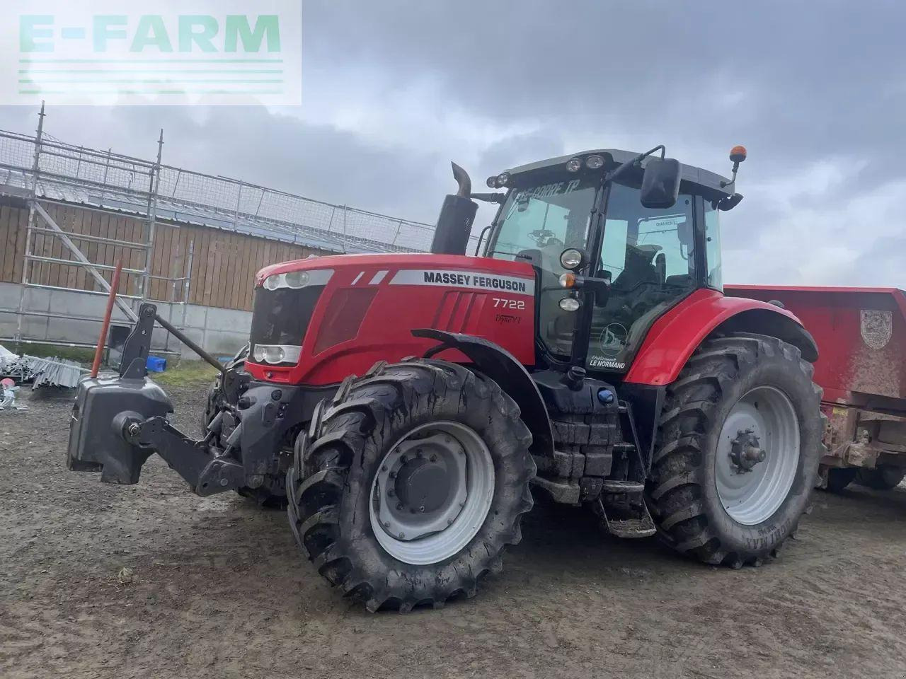 Massey Ferguson 7722 dyna-vt exclusive Exclusive - Трактор: фото 1 Massey Ferguson 7722 dyna-vt exclusive Exclusive - Трактор: фото 1