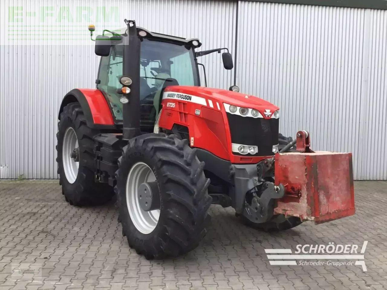 Massey Ferguson 8735 dyna-vt - Трактор: фото 1 Massey Ferguson 8735 dyna-vt - Трактор: фото 1