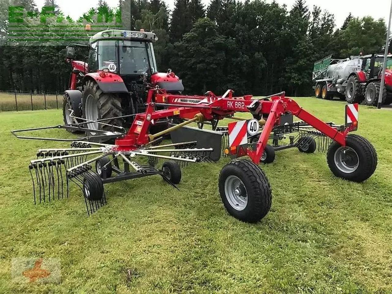 Massey Ferguson mf rk 662 trc / fella juras 671 - Сеноворошилка: фото 2 Massey Ferguson mf rk 662 trc / fella juras 671 - Сеноворошилка: фото 2