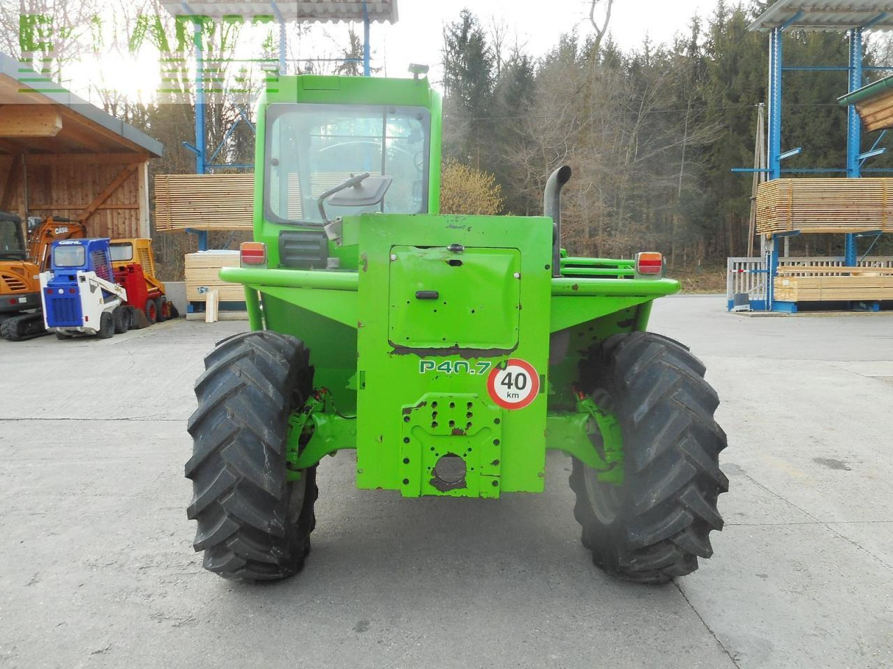 Merlo p40.7 turbofarmer ( neue bereifung ) - Телескопический погрузчик: фото 3 Merlo p40.7 turbofarmer ( neue bereifung ) - Телескопический погрузчик: фото 3