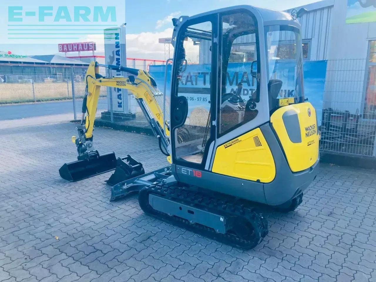 Neuson et 18 mit powertilt - Мини-экскаватор: фото 4 Neuson et 18 mit powertilt - Мини-экскаватор: фото 4