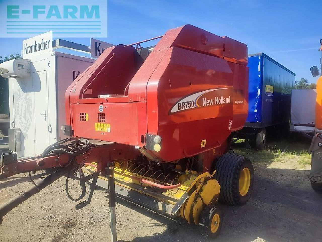 New Holland br 750 - Пресс-подборщик тюковый: фото 1 New Holland br 750 - Пресс-подборщик тюковый: фото 1