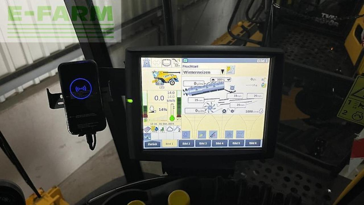 Зерноуборочный комбайн New Holland cr 8.80 raupe: фото 18