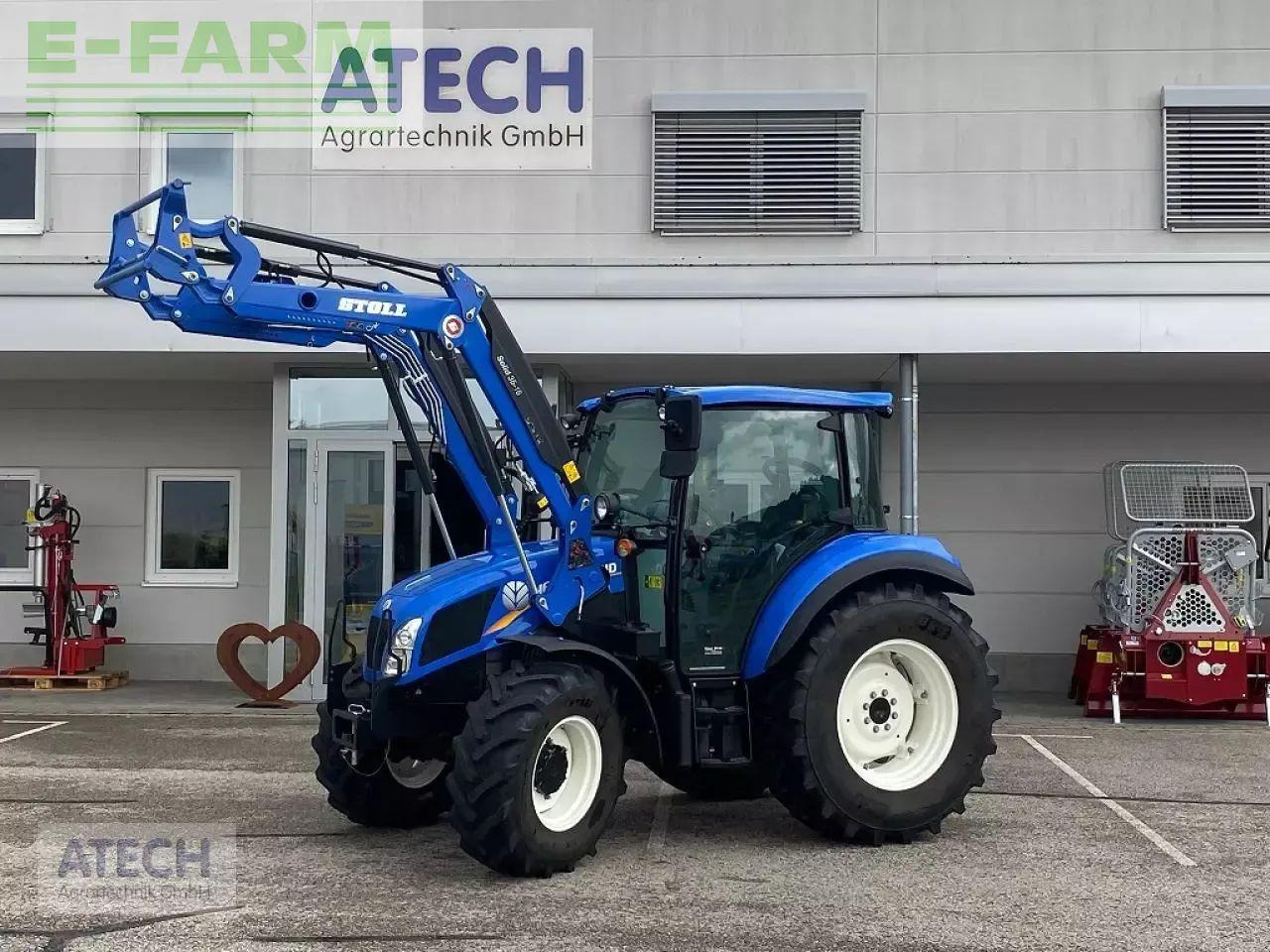 New Holland t 4.75 cab stage v - Трактор: фото 1 New Holland t 4.75 cab stage v - Трактор: фото 1