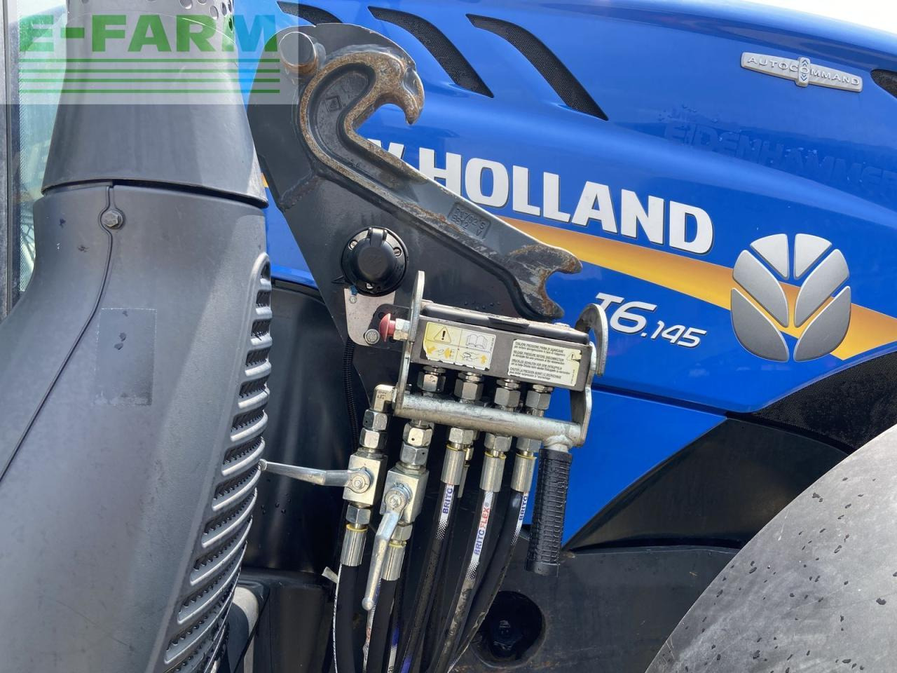 New Holland t6.145 stage v - Трактор: фото 5 New Holland t6.145 stage v - Трактор: фото 5