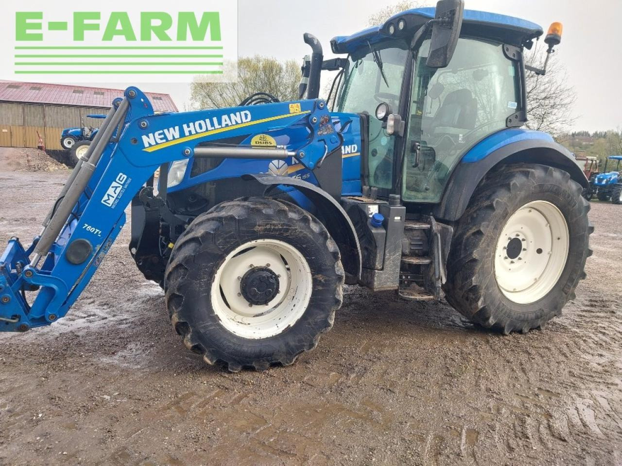 New Holland t6.155 - Трактор: фото 1 New Holland t6.155 - Трактор: фото 1