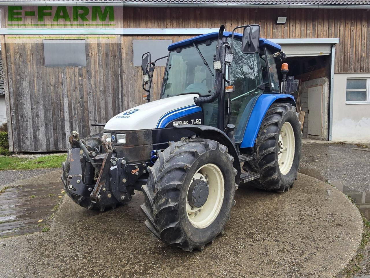 New Holland tl90a (4wd) A - Трактор: фото 1 New Holland tl90a (4wd) A - Трактор: фото 1