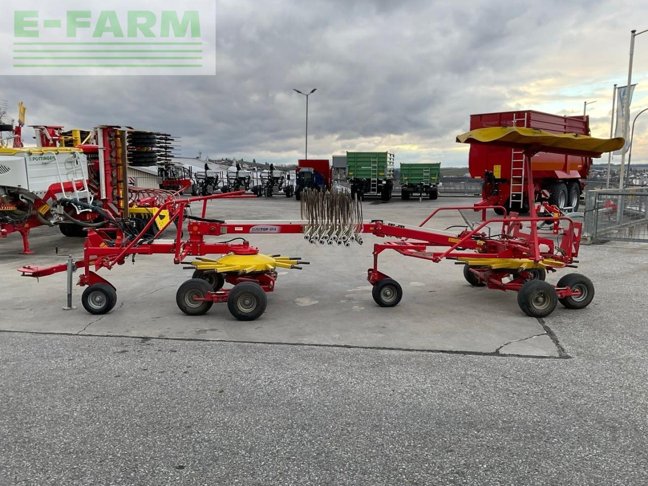 Pöttinger Top 611 - Сеноворошилка: фото 2 Pöttinger Top 611 - Сеноворошилка: фото 2