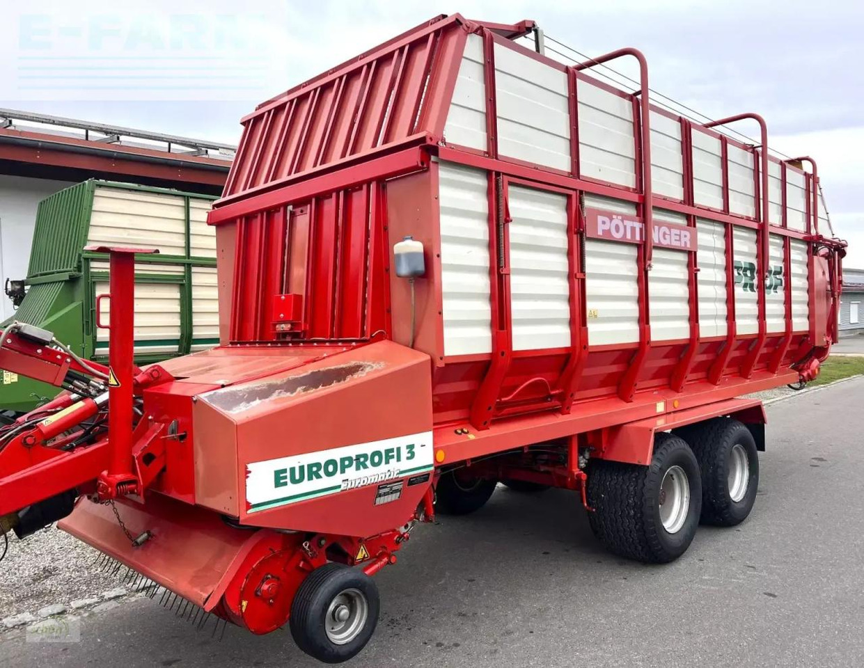 Pöttinger europrofi 3 d mit 16-tonnen zul gg - wenig gelaufen - Самозагружающийся прицеп: фото 1 Pöttinger europrofi 3 d mit 16-tonnen zul gg - wenig gelaufen - Самозагружающийся прицеп: фото 1