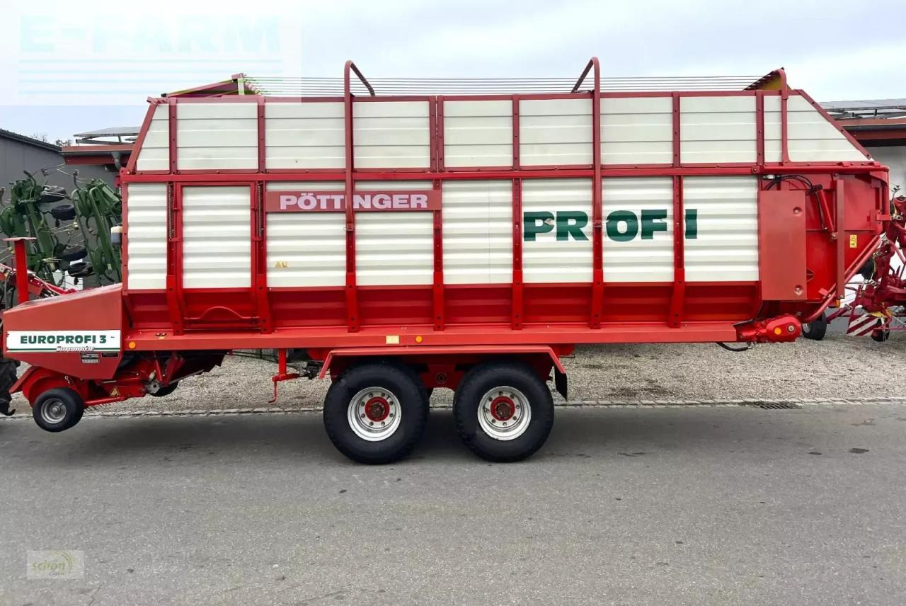 Pöttinger europrofi 3 d mit 16-tonnen zul gg - wenig gelaufen - Самозагружающийся прицеп: фото 2 Pöttinger europrofi 3 d mit 16-tonnen zul gg - wenig gelaufen - Самозагружающийся прицеп: фото 2