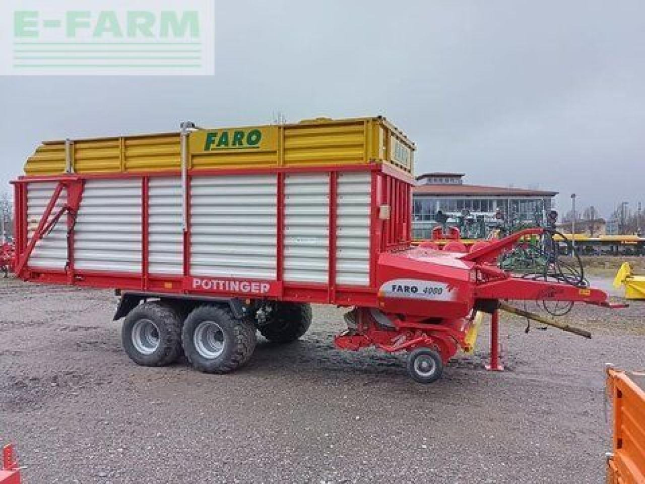 Сельскохозяйственный прицеп-самосвал Pöttinger ladewagen faro 4000 l: фото 6 Сельскохозяйственный прицеп-самосвал Pöttinger ladewagen faro 4000 l: фото 6