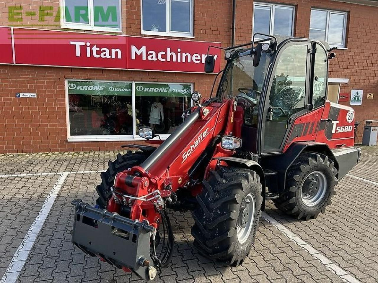 Schäffer 5680 t - Колёсный погрузчик: фото 1 Schäffer 5680 t - Колёсный погрузчик: фото 1