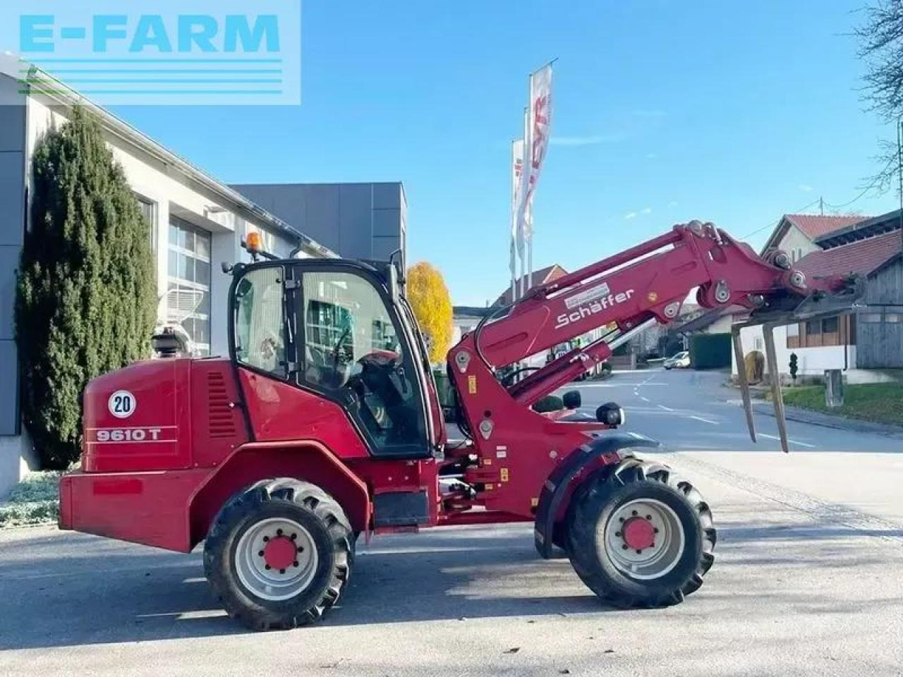 Schäffer 9610 t teleradlader - Колёсный погрузчик: фото 4 Schäffer 9610 t teleradlader - Колёсный погрузчик: фото 4