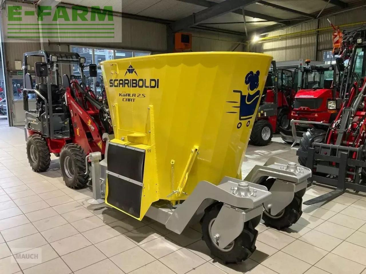 Sgariboldi koala 2,5 cart - Инвентарь для животноводства: фото 1 Sgariboldi koala 2,5 cart - Инвентарь для животноводства: фото 1