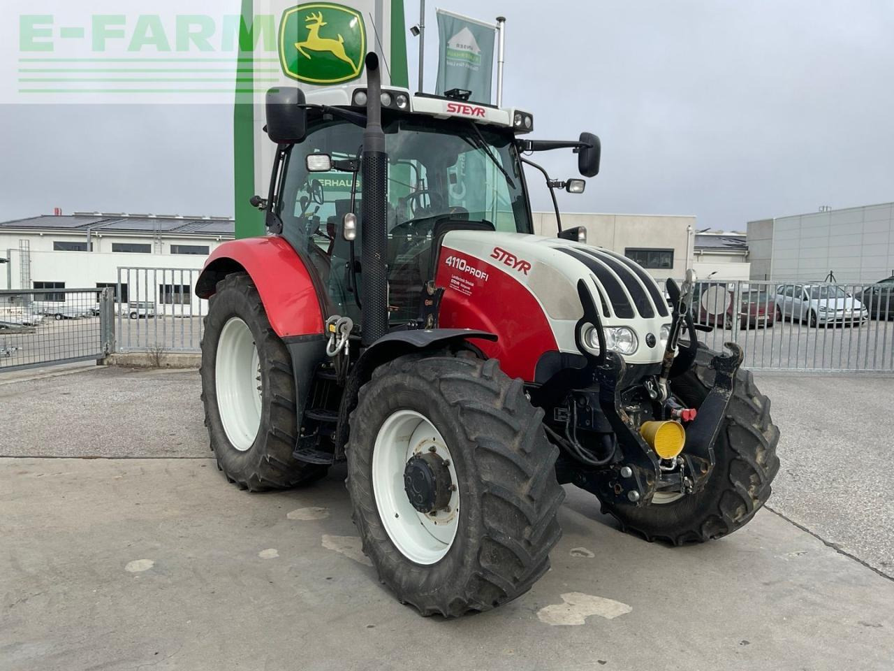 Steyr 4110 Profi - Трактор: фото 4 Steyr 4110 Profi - Трактор: фото 4
