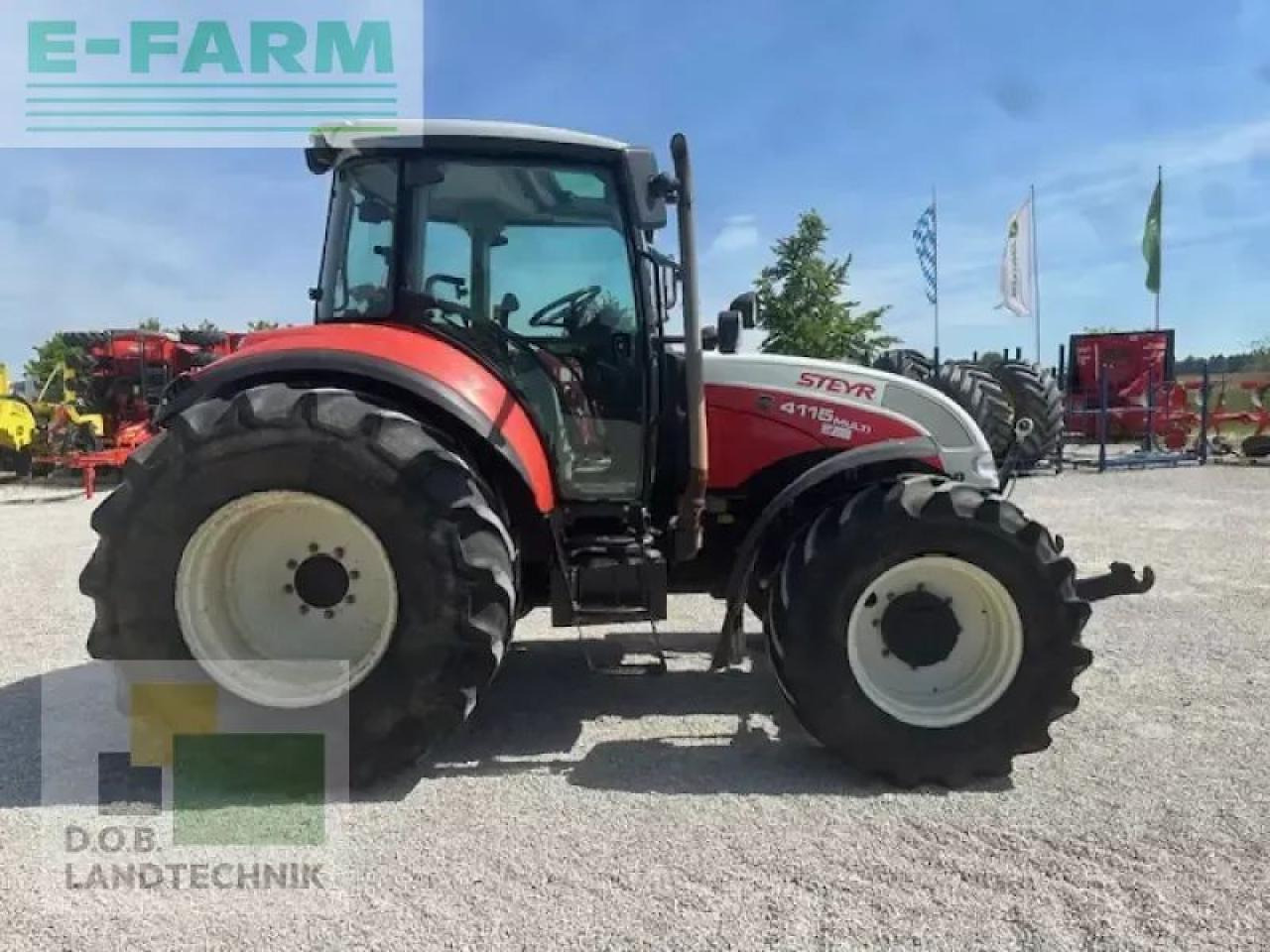Steyr 4115 multi - Трактор: фото 3 Steyr 4115 multi - Трактор: фото 3