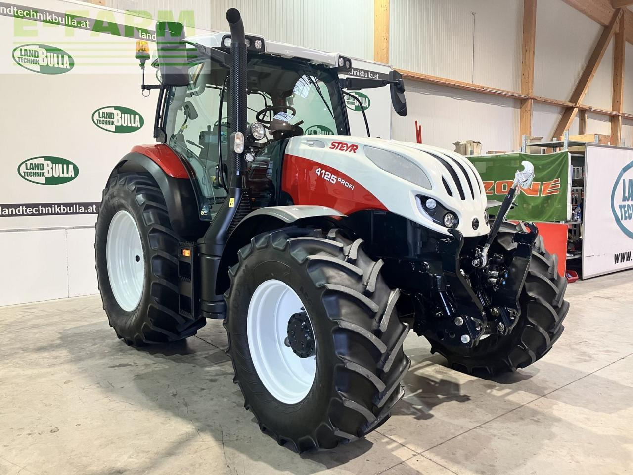 Steyr 4125 profi - Трактор: фото 2 Steyr 4125 profi - Трактор: фото 2