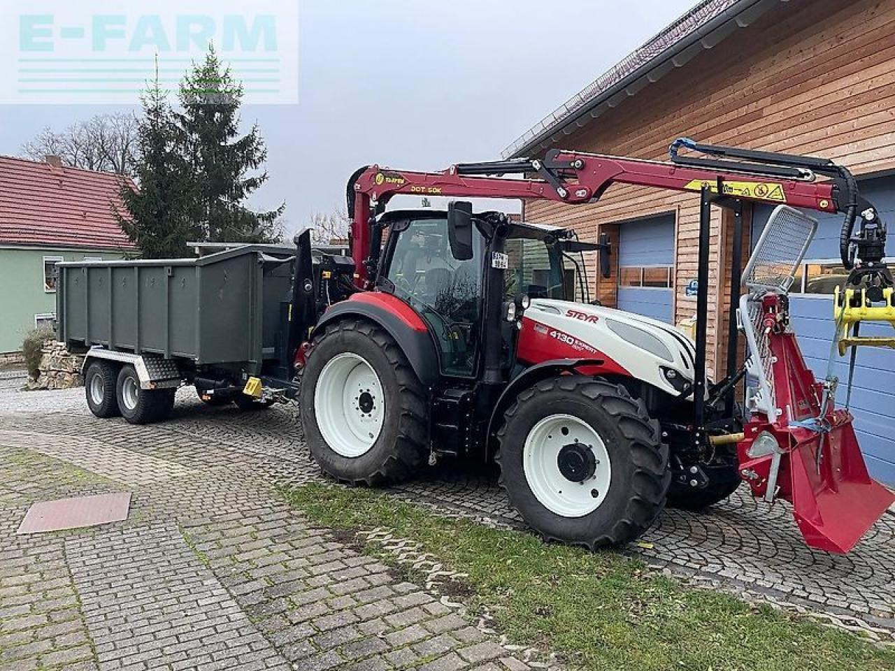 Steyr expert 4130 cvt CVT - Трактор: фото 1 Steyr expert 4130 cvt CVT - Трактор: фото 1