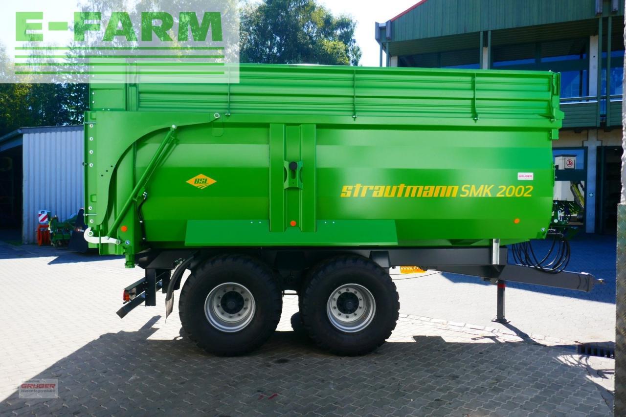 Strautmann smk 2002 - 21 to - 80 cm aufsatz - Сельскохозяйственный прицеп-самосвал: фото 1 Strautmann smk 2002 - 21 to - 80 cm aufsatz - Сельскохозяйственный прицеп-самосвал: фото 1