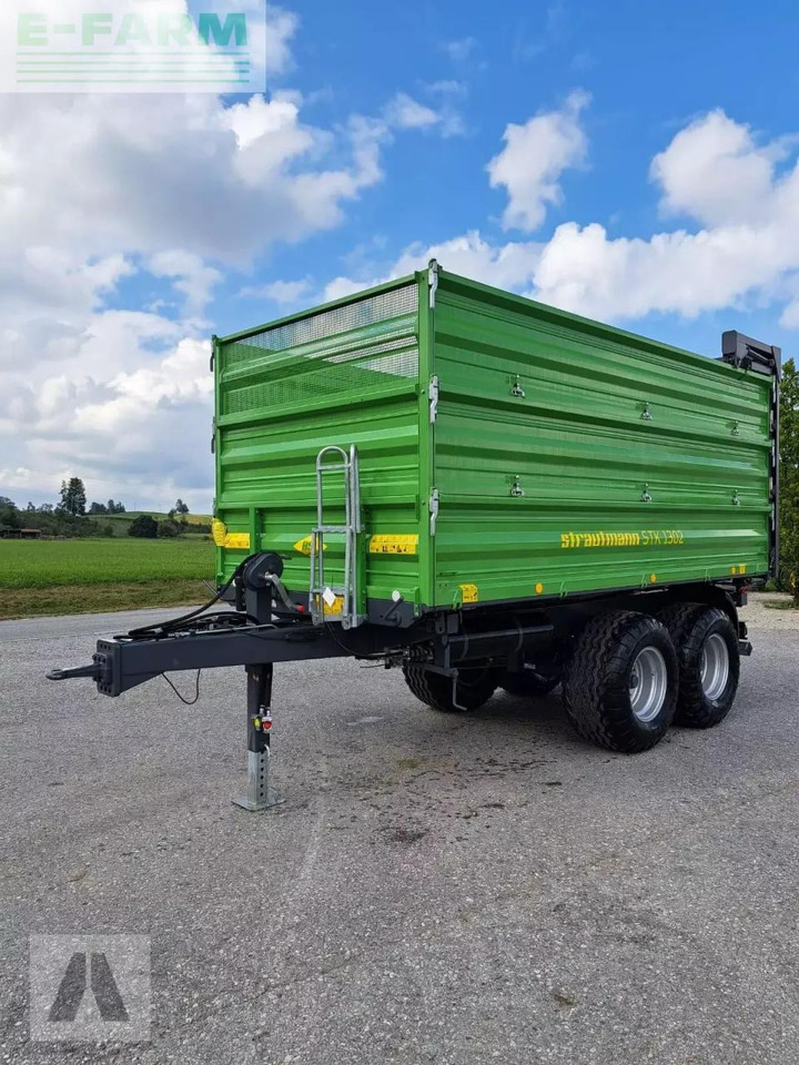 Strautmann stk 1302 - Сельскохозяйственный прицеп-самосвал: фото 1 Strautmann stk 1302 - Сельскохозяйственный прицеп-самосвал: фото 1