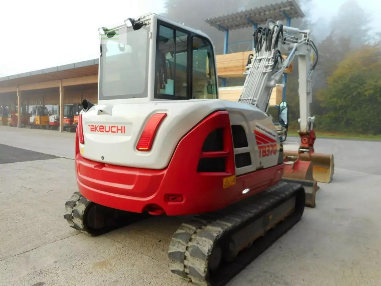 Takeuchi tb 370 ( 6.710kg ) vollausstattung und neuzusta - Мини-экскаватор: фото 4 Takeuchi tb 370 ( 6.710kg ) vollausstattung und neuzusta - Мини-экскаватор: фото 4