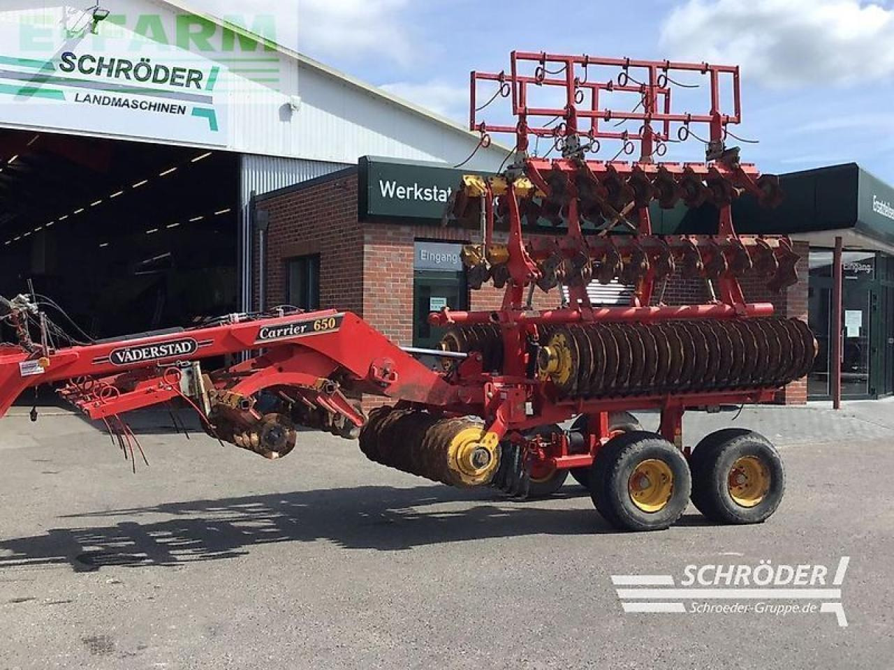 Väderstad carrier 650 classic / cross cutter - Дисковая борона: фото 1 Väderstad carrier 650 classic / cross cutter - Дисковая борона: фото 1