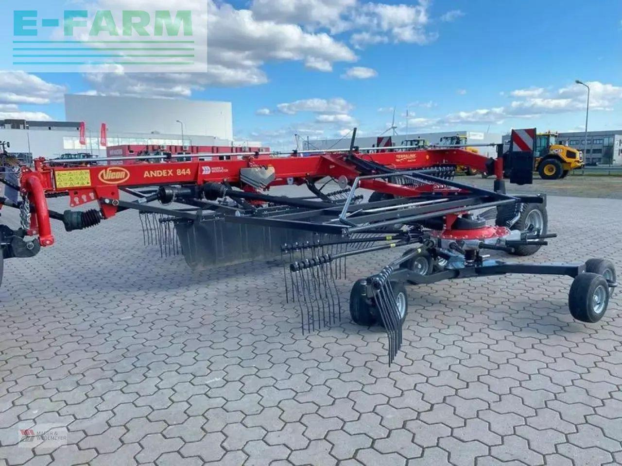 Vicon vicon mittelschwader andex 844 - Сеноворошилка: фото 1 Vicon vicon mittelschwader andex 844 - Сеноворошилка: фото 1